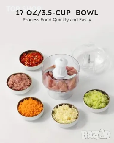 Нов 5 в 1 Неръждаем Блендер Кухненски Процесор 500W за Шейкове и Смути, снимка 6 - Блендери - 49804766