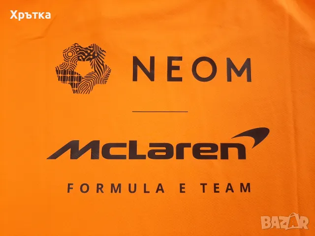 McLaren Racing Team T-Shirt - Оригинална мъжка тениска р-р L, снимка 11 - Тениски - 49463027