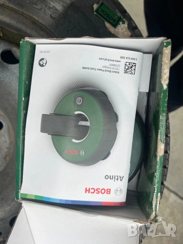 Линеен лазерен нивелир Bosch Atino Set, +/- 0.3 °, 1.5 м, в комплект с 6 гел подложки, снимка 4 - Измервателни инструменти - 53605757