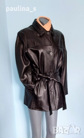 Два различни броя / Марково дамско яке от естествена кожа , снимка 16 - Якета - 51959920