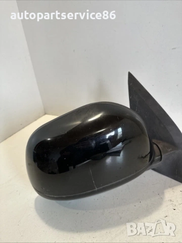 Предно дясно странично огледало черно регулируемо за ляв волан за Peugeot 4007 2.2 HDI (2009), снимка 3 - Части - 53681747