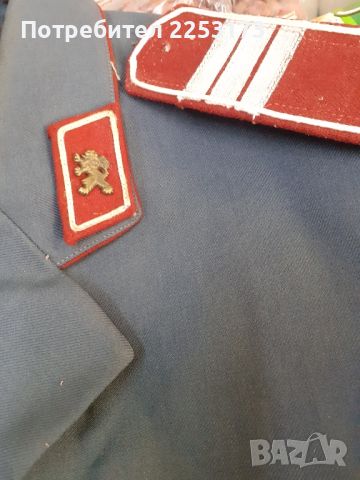 Офицерска униформа Народна милиция, снимка 9 - Антикварни и старинни предмети - 44708700