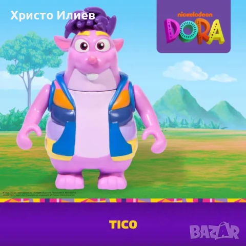 Дора изследователката Мини фигуркa 6 вида, снимка 16 - Фигурки - 53432493