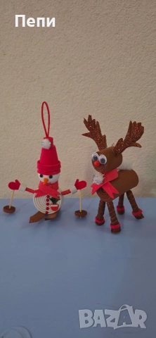 Коледни подаръчета за детска градина и още нещо ръчна изработка, снимка 6 - Декорация за дома - 52565680