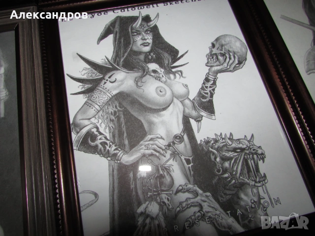 9 еротични картини 28х23 см , снимка 3 - Картини - 54180119