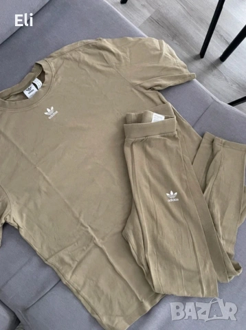 Комплект Адидас / бежово 