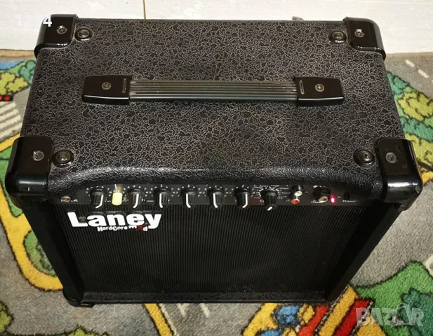 Усилвател за китара кубе LANEY hardcore MXD15 15W с ефекти, снимка 2 - Китари - 47135433