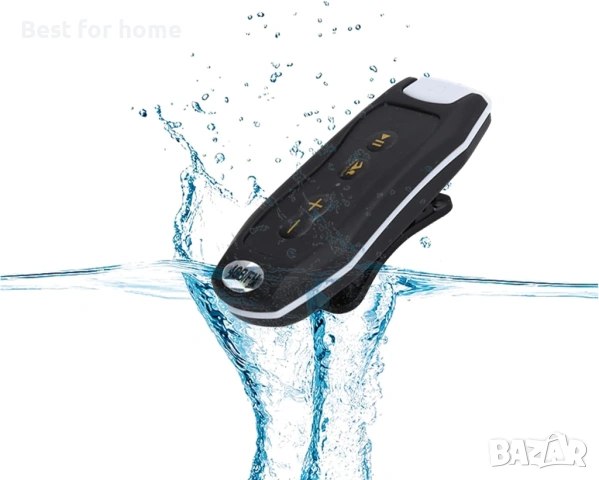 Водоустойчив MP3 Плейър за Плуване и Гмуркане – IPX8 защита, 4GB памет и FM радио, снимка 2 - MP3 и MP4 плеъри - 53275562