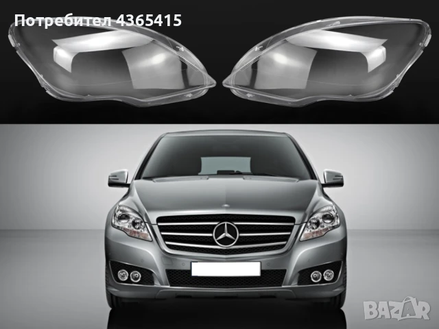 Стъкла за фарове на Mercedes R-Class W251 Facelift (2011-2017)
