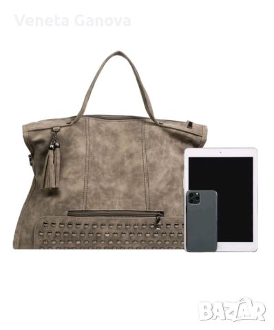 Голяма  качествена дамска чанта , снимка 1 - Чанти - 45481978