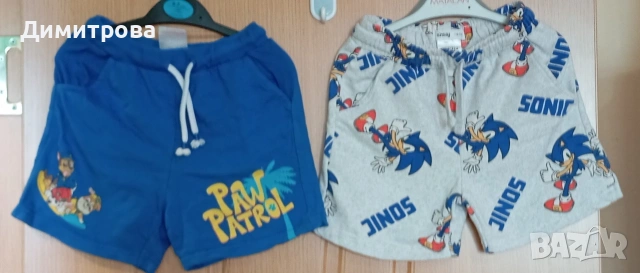 лот къси панталони размер 5-6г 116см, снимка 2 - Детски къси панталони - 53747465