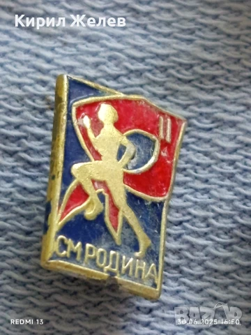 Лот значки 10 броя стари редки от соца СМ РОДИНА за КОЛЕКЦИЯ ДЕКОРАЦИЯ 48964, снимка 10 - Колекции - 50850526