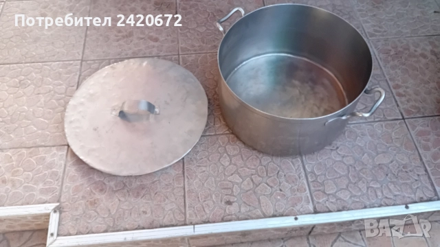 казан неръждавейка от соца, снимка 2 - Други ценни предмети - 52649642