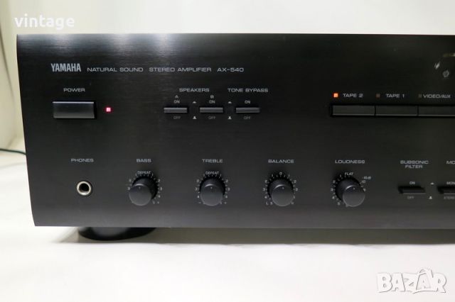 Yamaha AX-540 Stereo Integrated Amplifier, снимка 2 - Ресийвъри, усилватели, смесителни пултове - 45791030