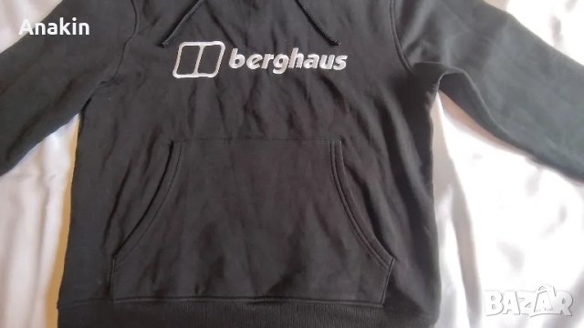 Ново! Berghaus Mens Logo Hoodie- М размер, снимка 3 - Спортни дрехи, екипи - 46818470