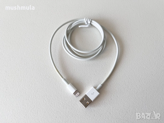 US стандарт зарядно с кабел Apple - отлично състояние, снимка 2 - Оригинални зарядни - 52868655