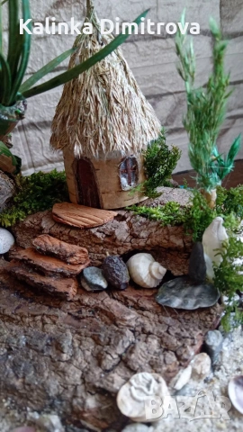 Лято на морският бряг-ръчно изработена декорация., снимка 6 - Декорация за дома - 53217315