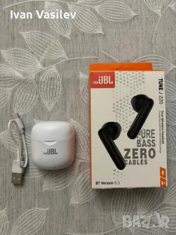 ПРОМОЦИЯ Безжични слушалки JBL Tune J 220 НОВИ, снимка 1 - Безжични слушалки - 48280313