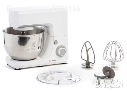 Кухненски планетарен миксер Moulinex Masterchef Essential, снимка 2 - Миксери - 52394287