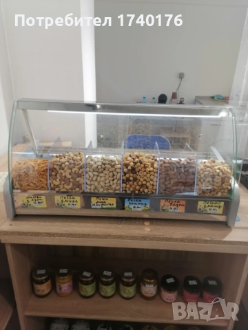 топла витрина за ядки 