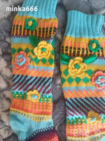 Плетени красиви чорапи