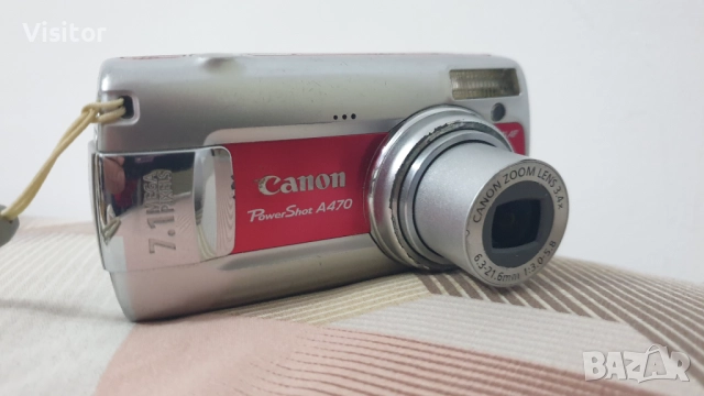 Canon PowerShot A470, снимка 3 - Фотоапарати - 52850721