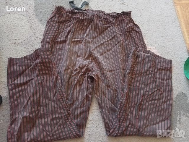 Детско тънко панталонче на раета пролет/лято, снимка 4 - Детски панталони и дънки - 45124268