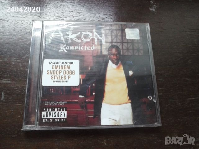 Akon – Konvicted лицензен диск, снимка 1 - CD дискове - 46168525