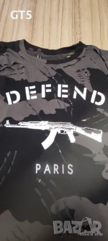 DEFEND PARIS WAR=PEACE, снимка 1 - Тениски - 46958712