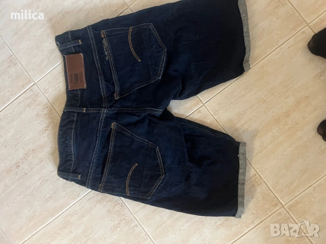 Мъжки дънки g-star, снимка 5 - Къси панталони - 52587273