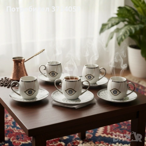 Луксозен порцеланов сервиз + 2в1 блендер и мелничка Cheffinger - Ексклузивен комплект 3 в 1, снимка 8 - Блендери - 53130839