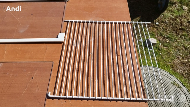 Стъклени рафтове за хладилник 3+1бр 47,5 /30,5см safety glass и решетка, снимка 10 - Хладилници - 53813342