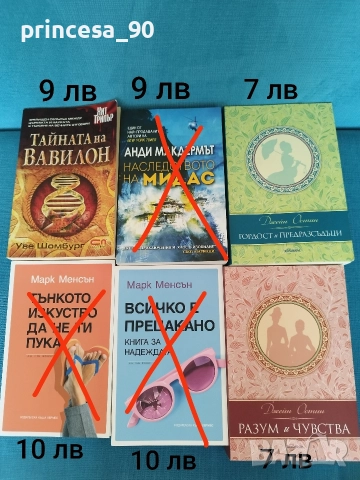 Книги нови и такива на един прочит 