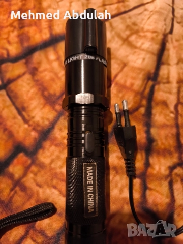 Фенер с електрошок и вграден лазер , снимка 6 - Къмпинг осветление - 51636746