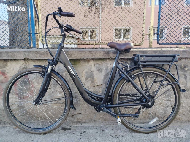 28 цола електрически велосипед с 7 скорости усилени капли амортисьори предни като нов 