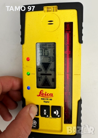 Leica Rod Eye 160 - Лазерен приемник за ротационен нивелир, снимка 3 - Измервателни инструменти - 51912344