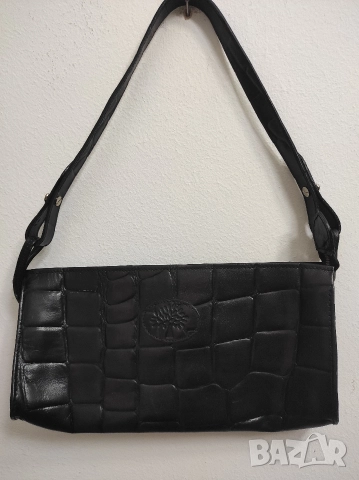 нова малка естествена кожа чанта на английския бранд mulberry итал чанта the bridge