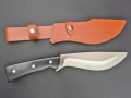 Уникален масивен ловен нож,фултанг с кожена кания,два модела, снимка 4