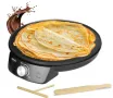 Уред за палачинки Rosberg, 1200W\30см., Терморегулатор, Черен, снимка 1