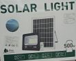 Комплект соларна лампа с дистанционно и соларен панел, 300W мощност,IP66, снимка 1 - Соларни лампи - 45859777