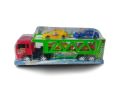 Детски автовоз с 4 коли, снимка 1 - Коли, камиони, мотори, писти - 45667791