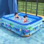 Удебелен детски надуваем басейн, снимка 3