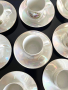 Порцеланови чаши за кафе от Union Porcelain - Klosterle, Чехословакия, снимка 5