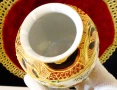 Порцеланова ваза Satsuma,злато,емайли,печат. , снимка 6