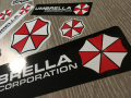 Umbrella Corporation 16бр. стикери различни размери Stickers , снимка 7