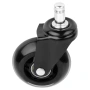 Комплект от 5 колелца за офис столове за твърд под 6.3 cm-10 mm 569997, снимка 6