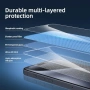 Ново Закалено стъкло 0.33мм HD за iPhone 15 Plus 6.7" – комплект 3 броя протектор Айфон Защита, снимка 5
