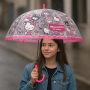 Автоматичен детски чадър Hello Kitty, цикламен_1253388, снимка 2