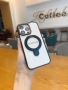 Калъф силикон MagStand Cover Прозрачен / Черна рамка / за iPhone 17 Pro Max 6.9 Баркод : 3132550, снимка 1