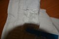 Бели памучни 7/8 летни панталони марка Tom Tailor, снимка 3